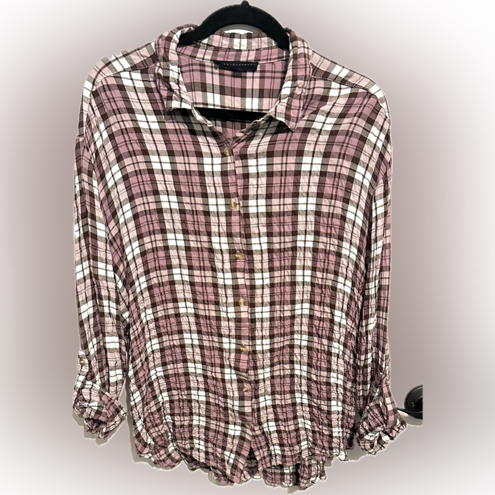 Jane + Delancey Plaid Shirt